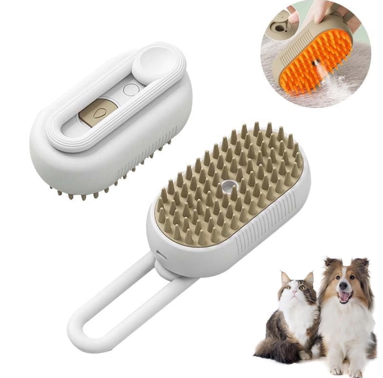 Purepaws™ 3-in-1 Electric Grooming Brush for Dogs & Cats